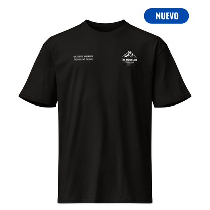 Camiseta Negra "MOUNTAIN" (200g)
