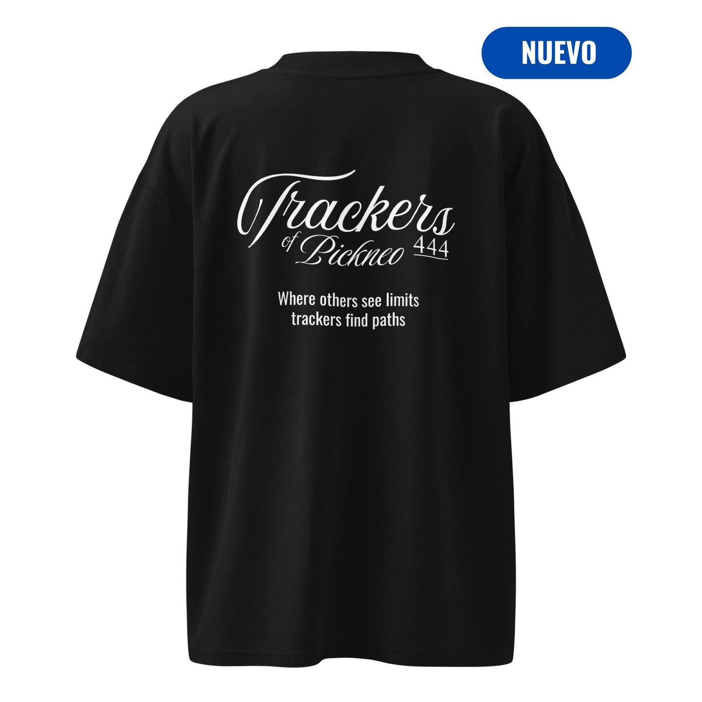 Oversized Negra "444 Trackers" (250g)