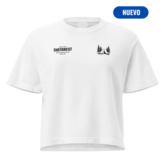 Boxy Fit Blanca "FOREST" (320g)