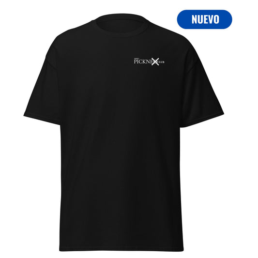 Camiseta Negra "TRACKER'S" (200g)