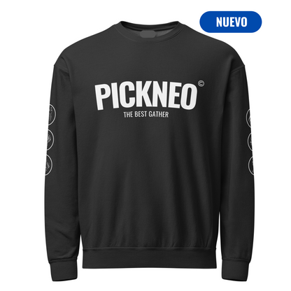 Sudadera Negra "BEST GATHER" (420g) Unisex