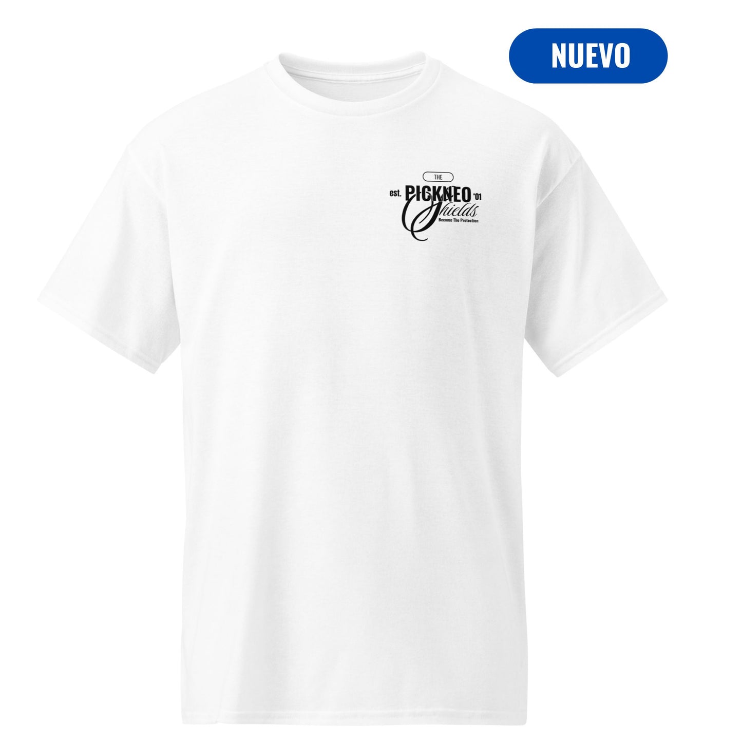 Camiseta Blanca "SHIELDS" (200g)