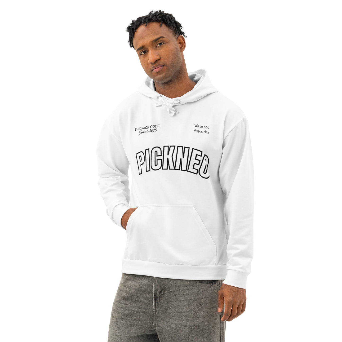 Hoodie Blanco "SINCE" (420g)