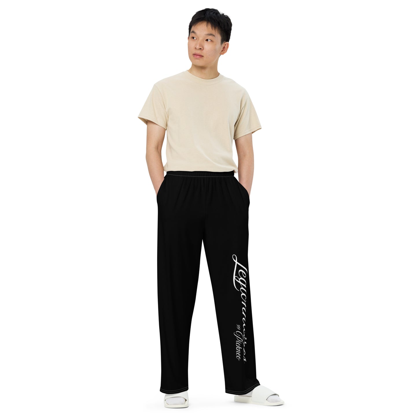Pantalón Perchado Negro "LEGIONNARIES" (430g)