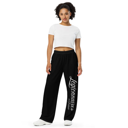 Pantalón Perchado Negro "LEGIONNARIES" (430g)
