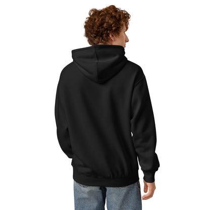 Hoodie Negro "GUARDIANS" (420g)