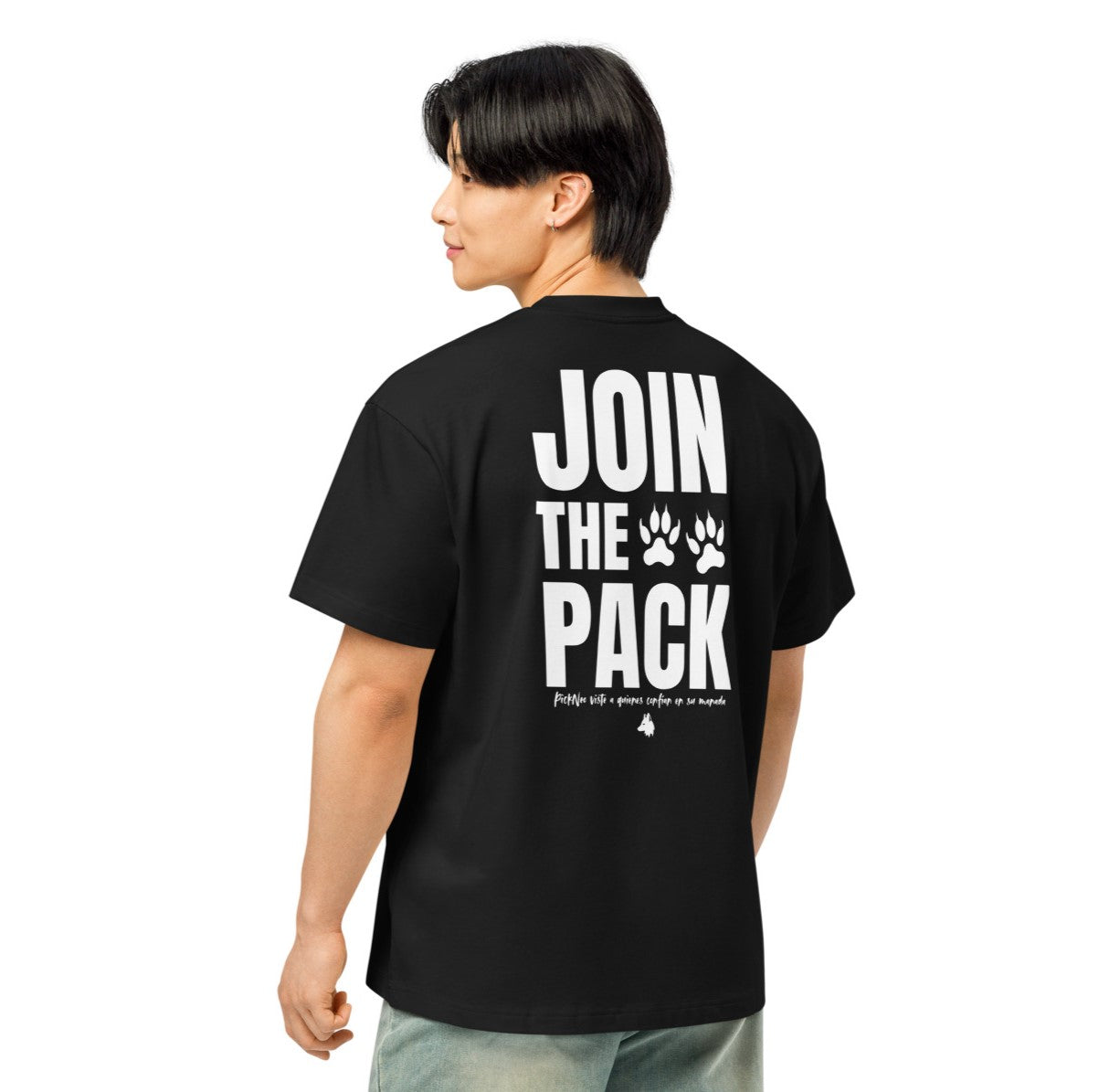 Oversized Negra "JOIN THE PACK"