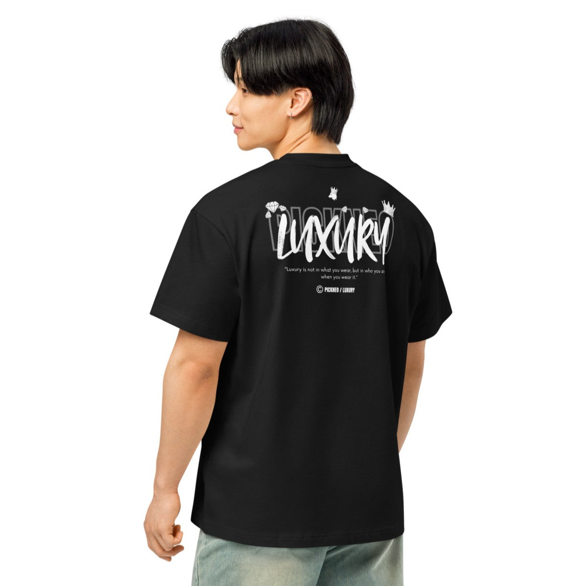 Oversized Negra "LUXURY"