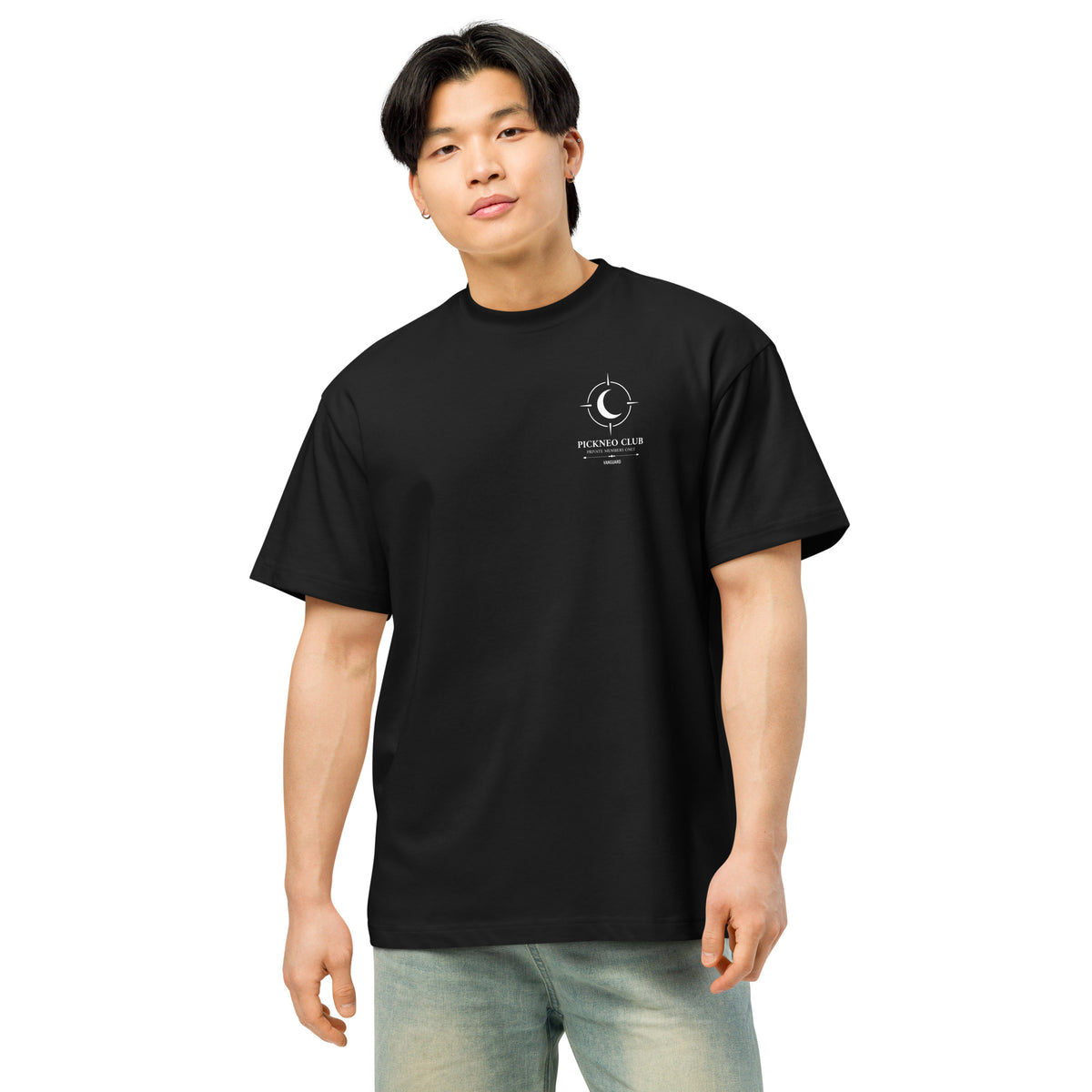 Oversized Negra "LUNAR CLUB" (270g)