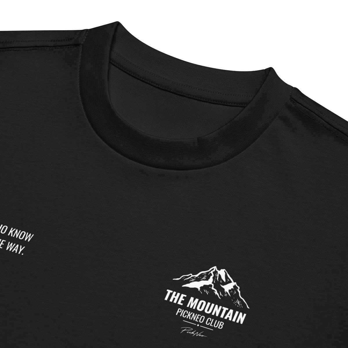 Oversized Negra "MOUNTAIN" (270g)