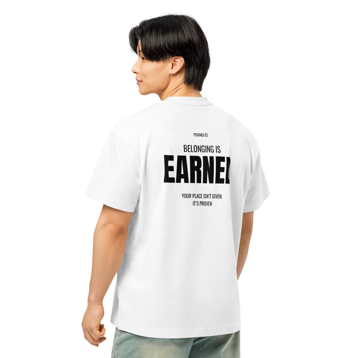 Oversized Blanca "EARNED" (270g)