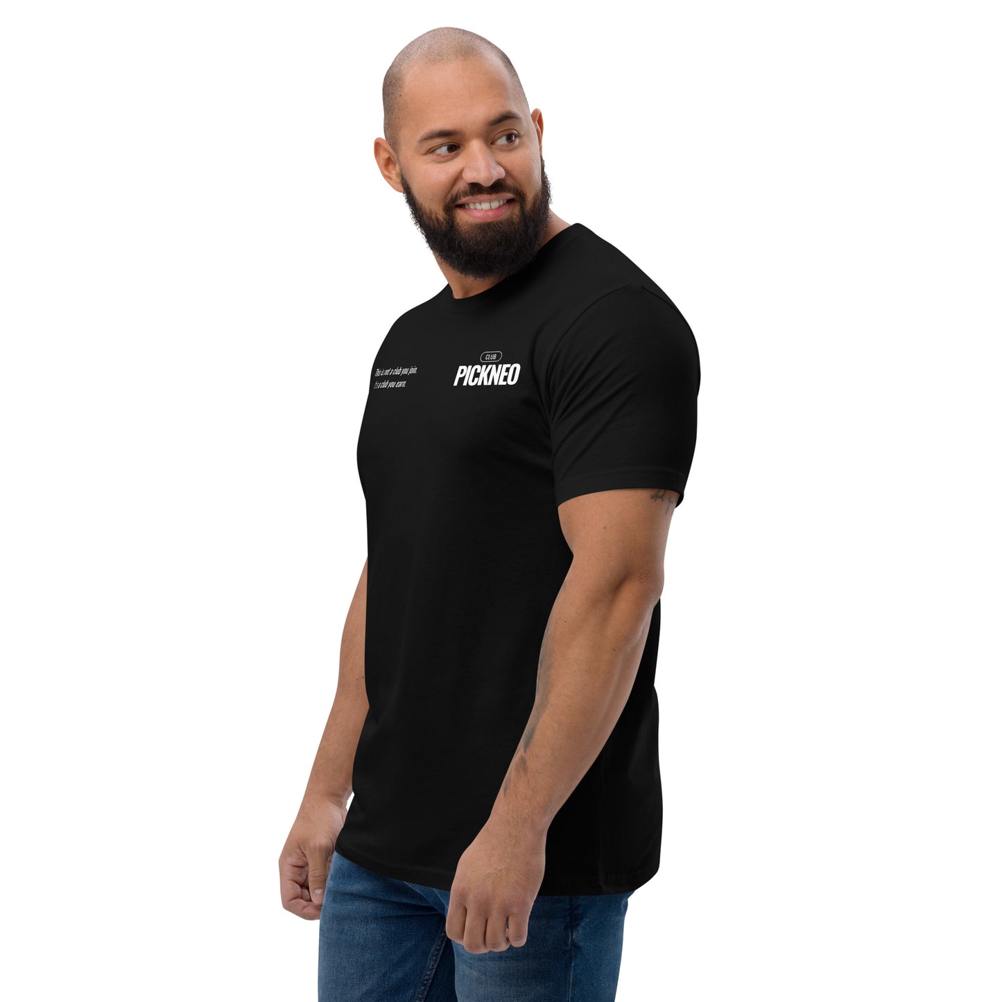 Camiseta Negra "CLUBIZ" (200g)
