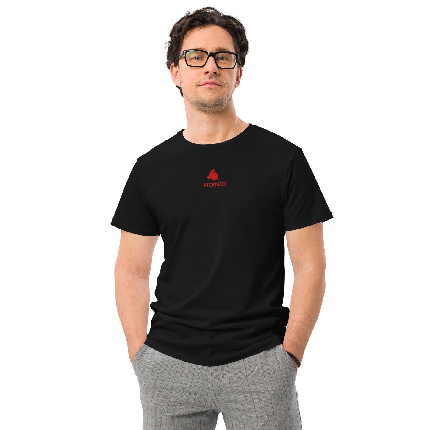 Camiseta de algodón premium para hombre