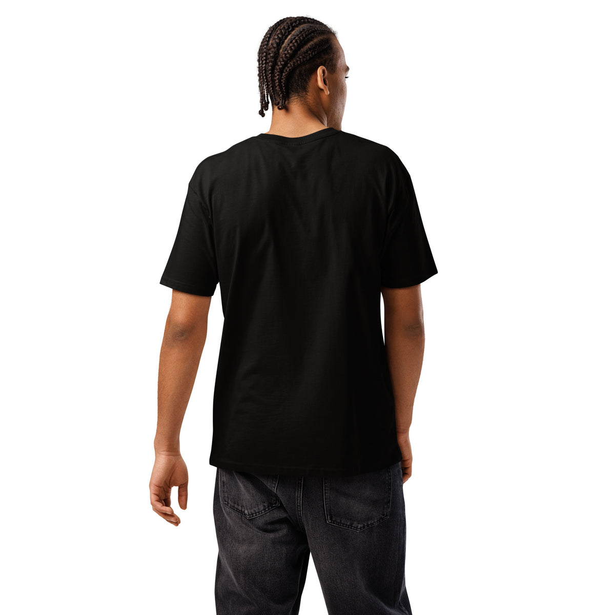 Camiseta Negra "MOUNTAIN" (200g)