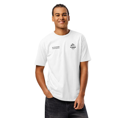 Camiseta Blanca "MOUNTAIN" (200g)