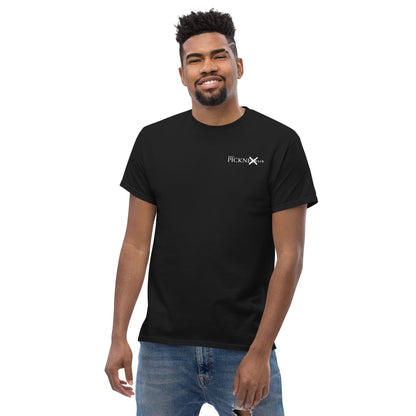 Camiseta Negra "TRACKER'S" (200g)