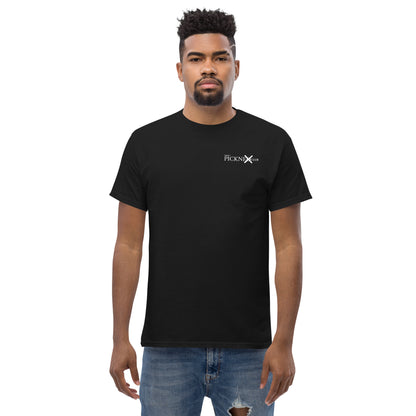 Camiseta Negra "TRACKER'S" (200g)
