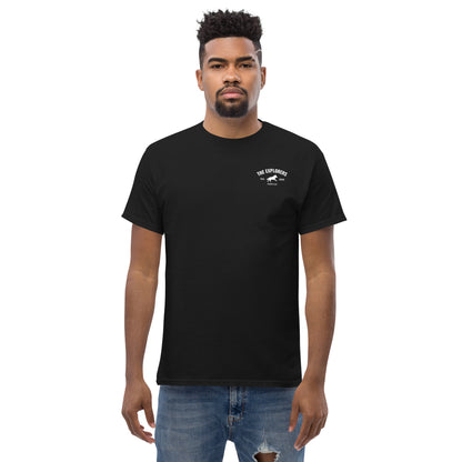 Camiseta Negra "EXPLORERS" (200g)