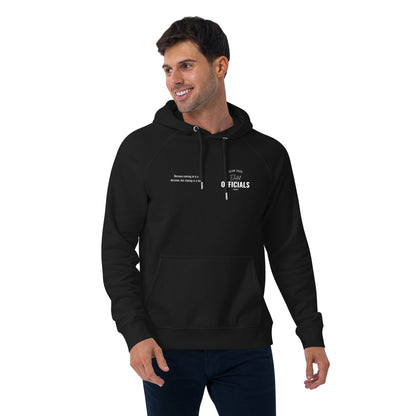 Hoodie Negro "ELECTED" Unisex (420g)