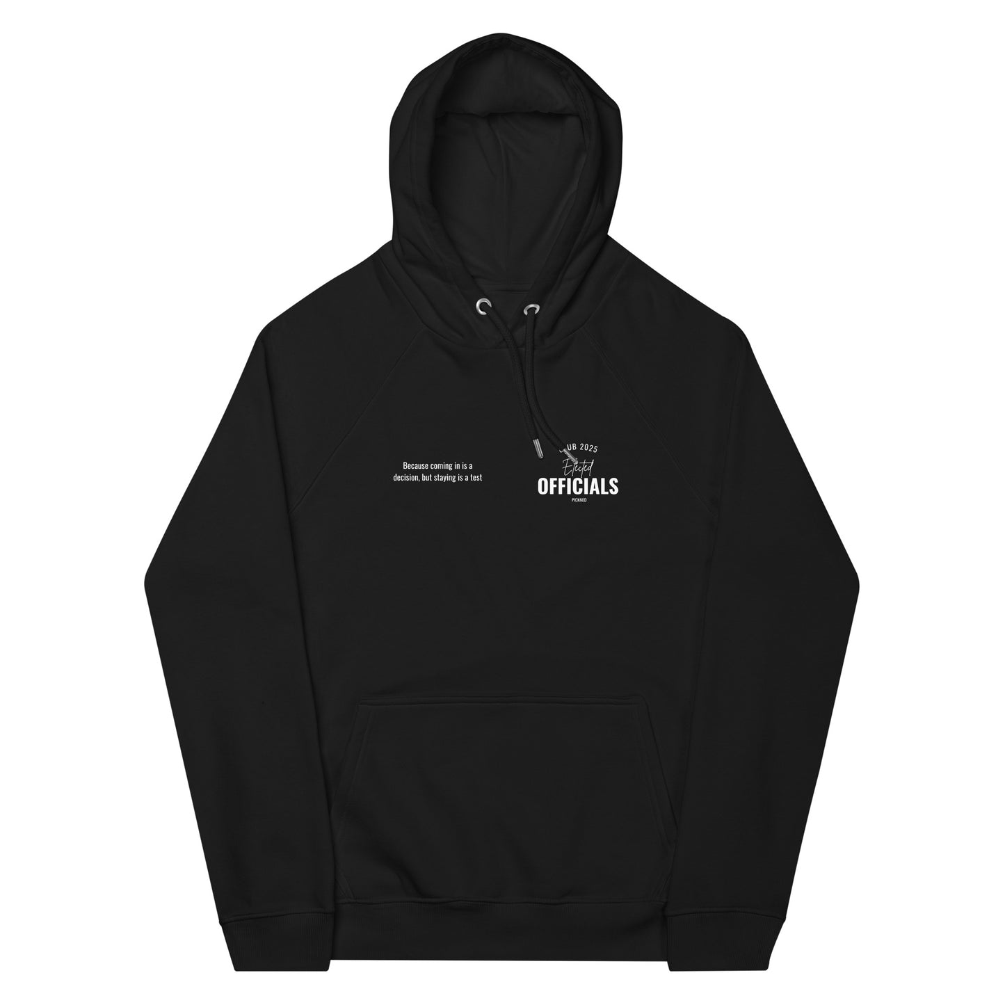 Hoodie Negro "ELECTED" (420g)