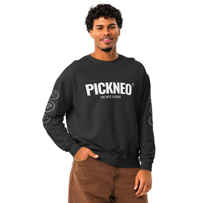 Sudadera Negra "BEST GATHER" (420g) Unisex
