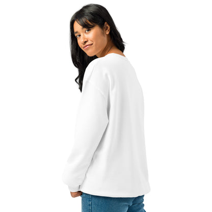 Sudadera BLANCA "SHIELDS" (420g)