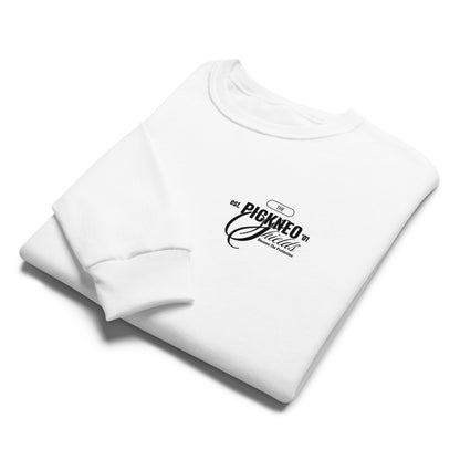 Sudadera BLANCA "SHIELDS" (420g)