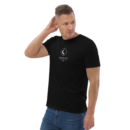 Camiseta Negra "LUNAR CLUB" (200g)