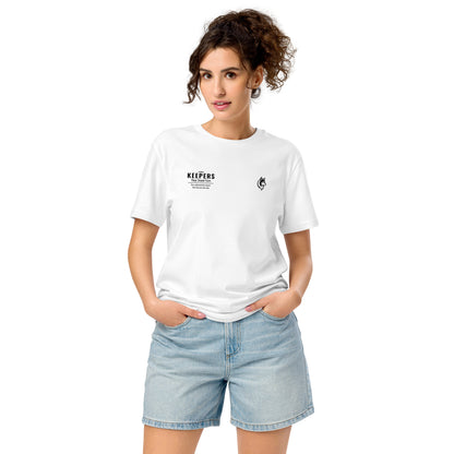 Camiseta Blanca "KEEPERS" (200g)
