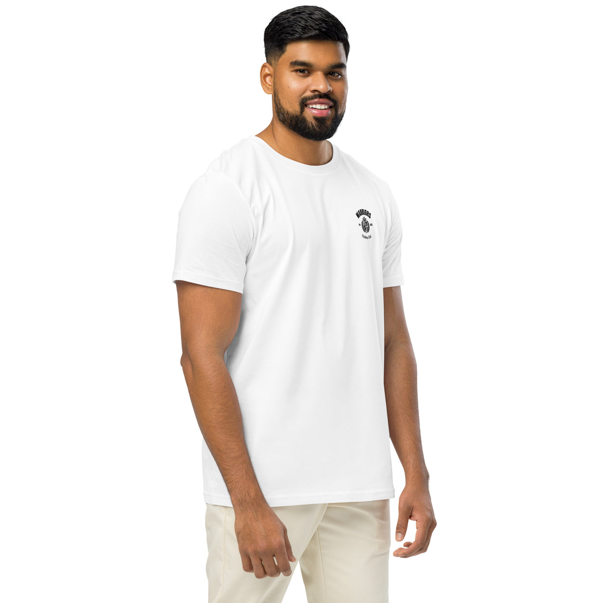 Camiseta Blanca "WARRIORS" (200g)