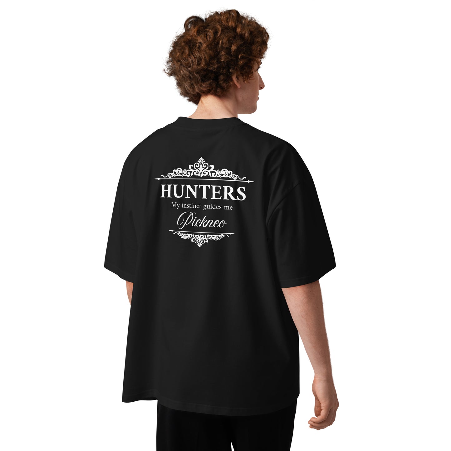 Oversized Negra "HUNTERS ROYAL" (270g)