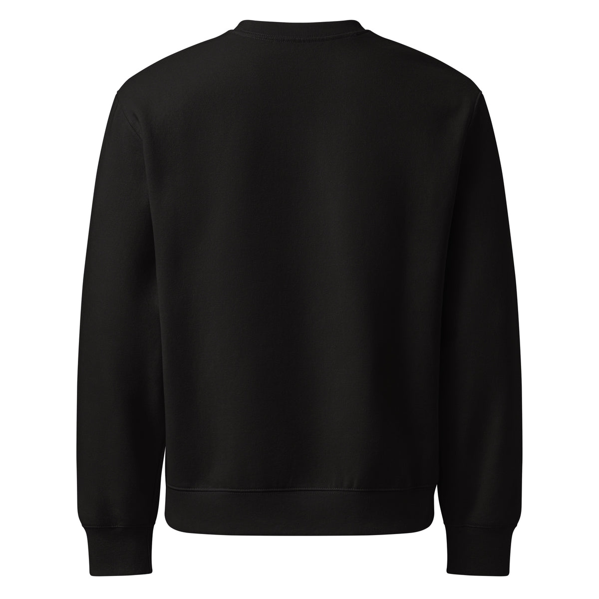 Sudadera Negra "VANGUARD" (420g) Unisex