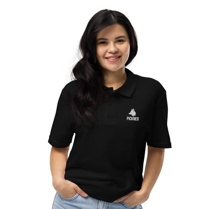 Camiseta Polo "LUXURY" Negra