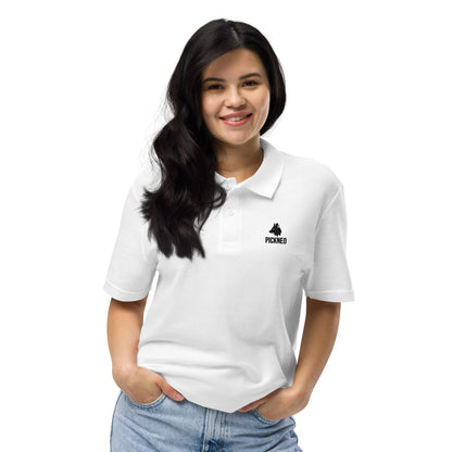 Camiseta Polo "LUXURY" Blanca