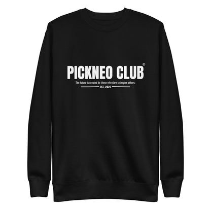 Sudadera Negra "INSPIRED" Unisex (420g)