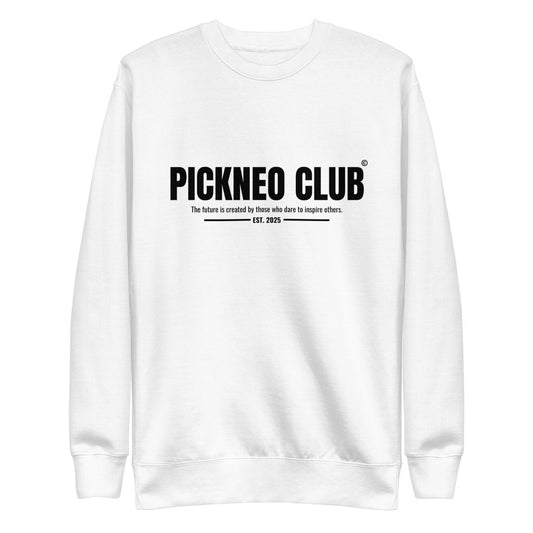 Sudadera Blanca "INSPIRED" Unisex (420g)