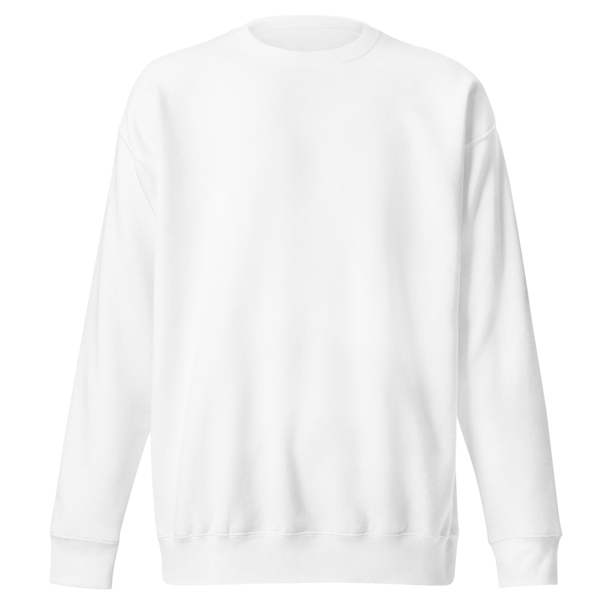 Sudadera Blanca "WARRIORS" (420g) Unisex