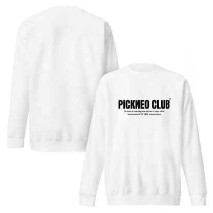 Sudadera Blanca "INSPIRED" Unisex (420g)