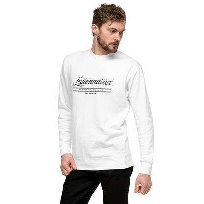 Sudadera Blanca "LEGIONNARIES ELITE" (420g)