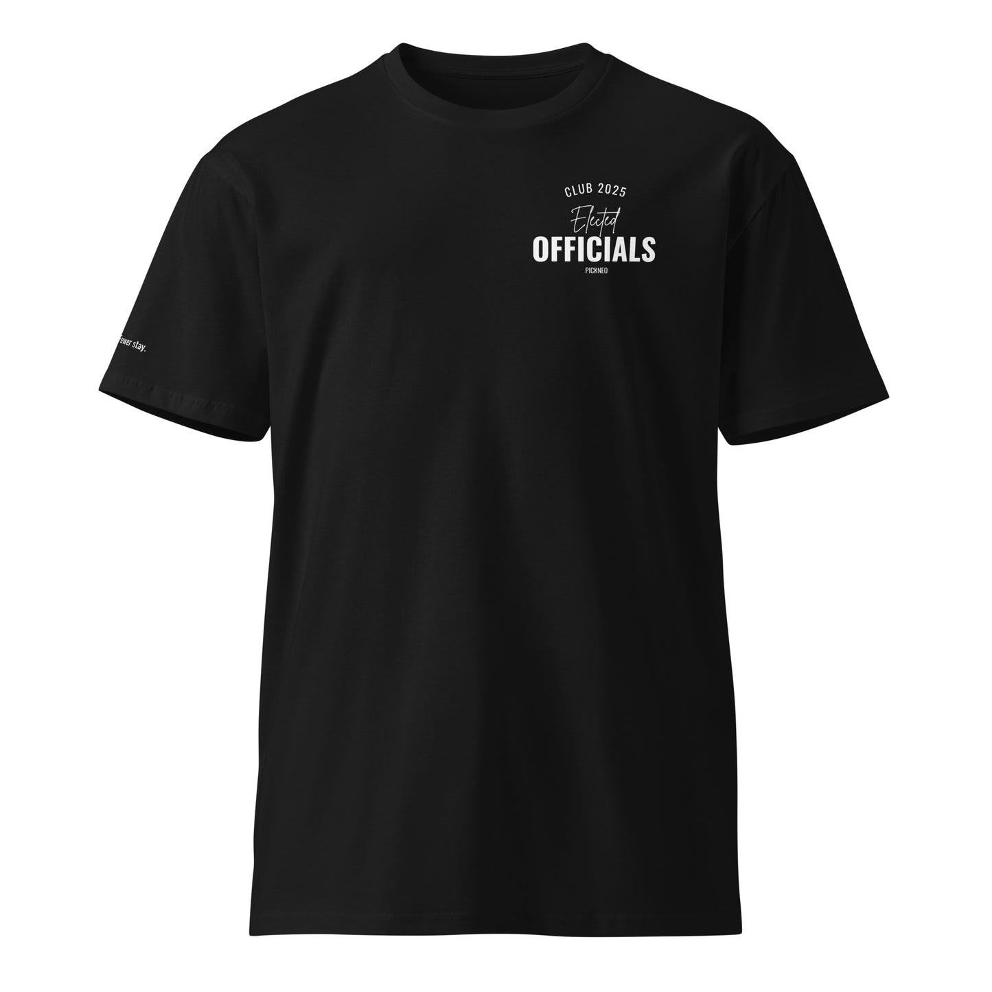 Crop Top Negro "ELECTED" (165g)
