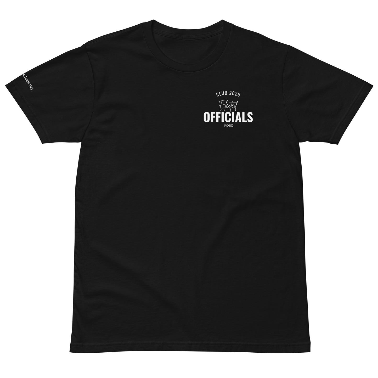 Crop Top Negro "ELECTED" (165g)