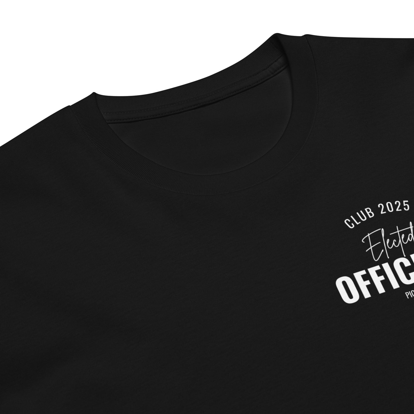Crop Top Negro "ELECTED" (165g)