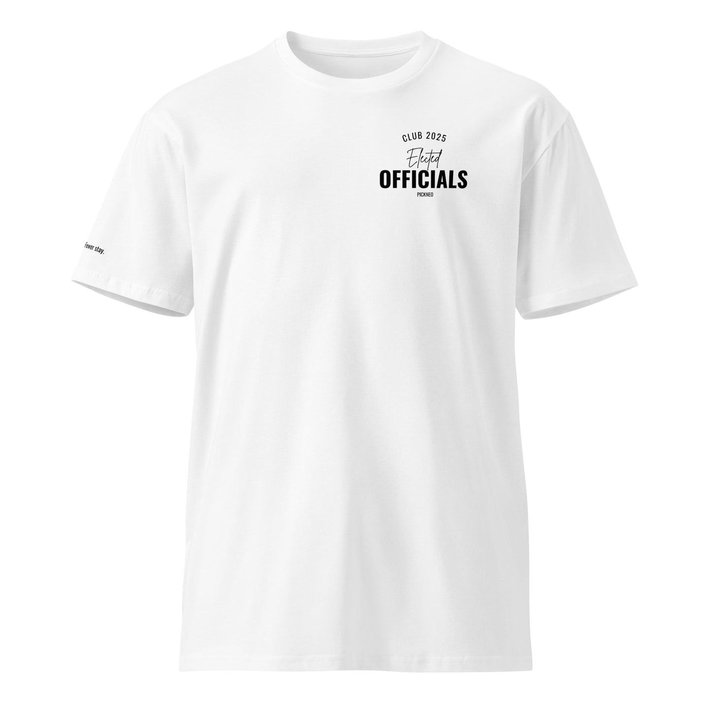 Crop Top Blanco "ELECTED" (165g)