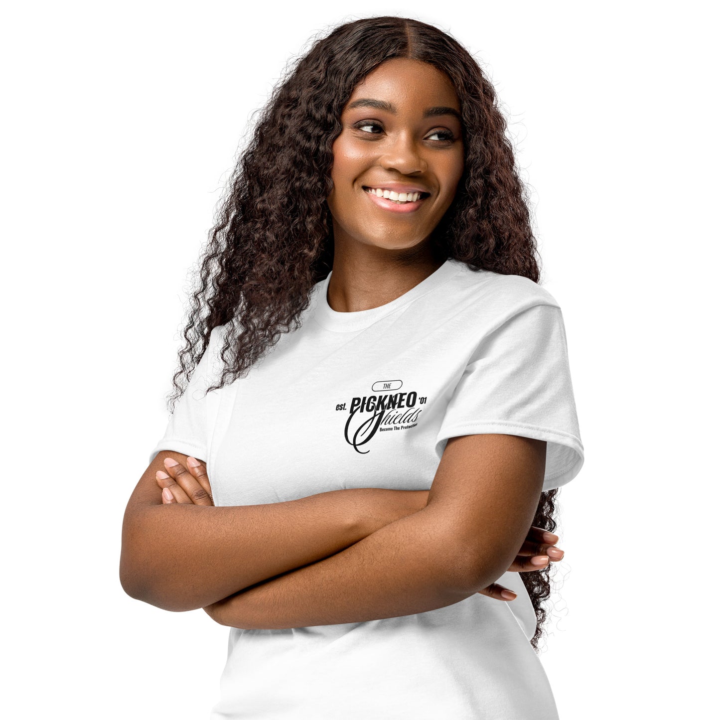 Camiseta Blanca "SHIELDS" (200g)