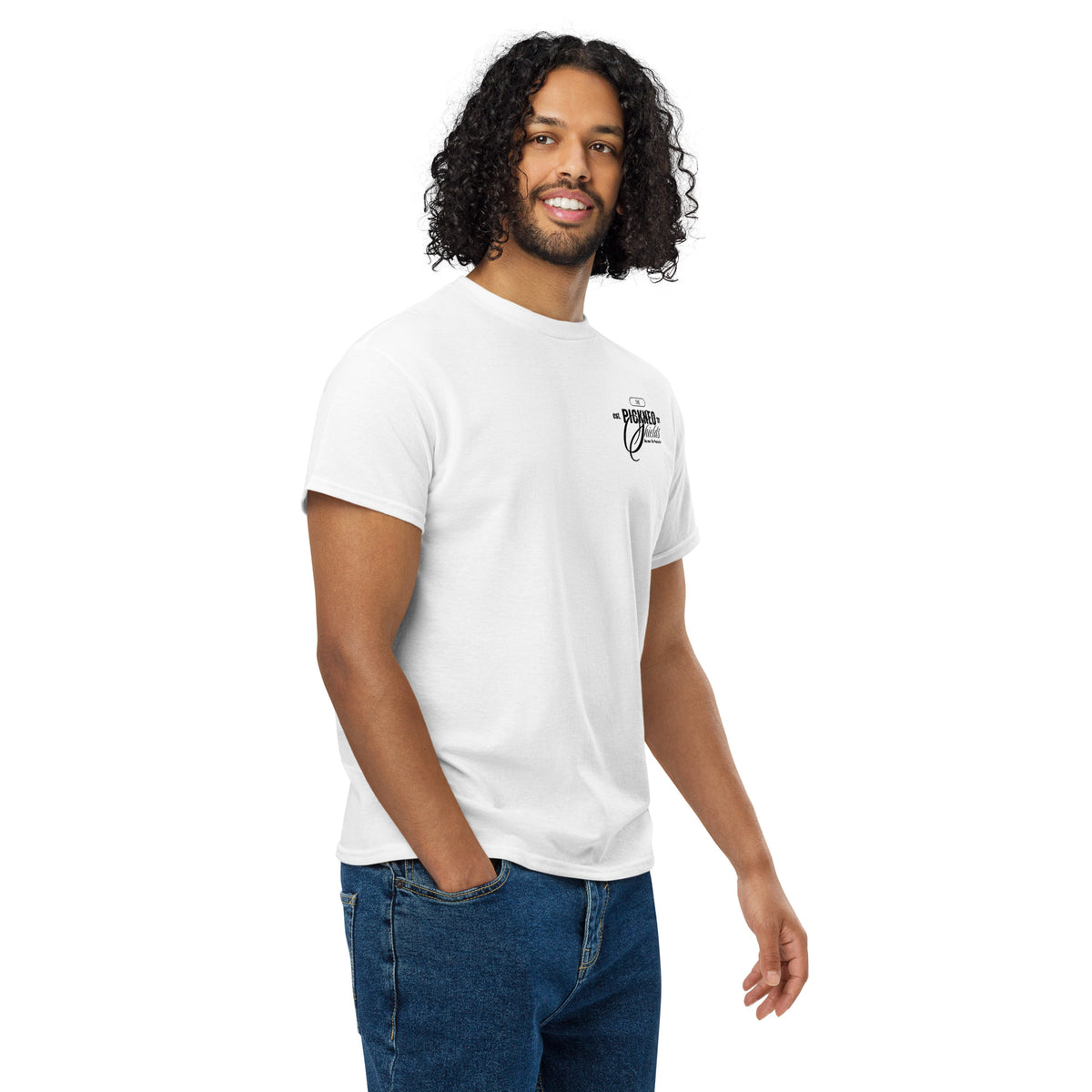 Camiseta Blanca "SHIELDS" (200g)