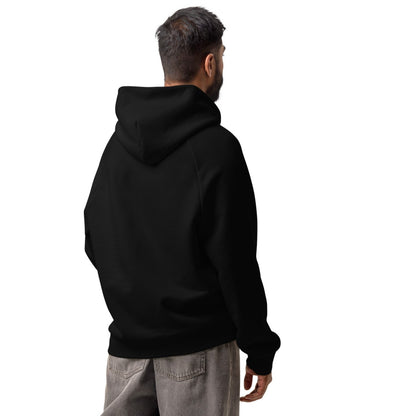 Hoodie Negro "WALKS ALONE" (420g)