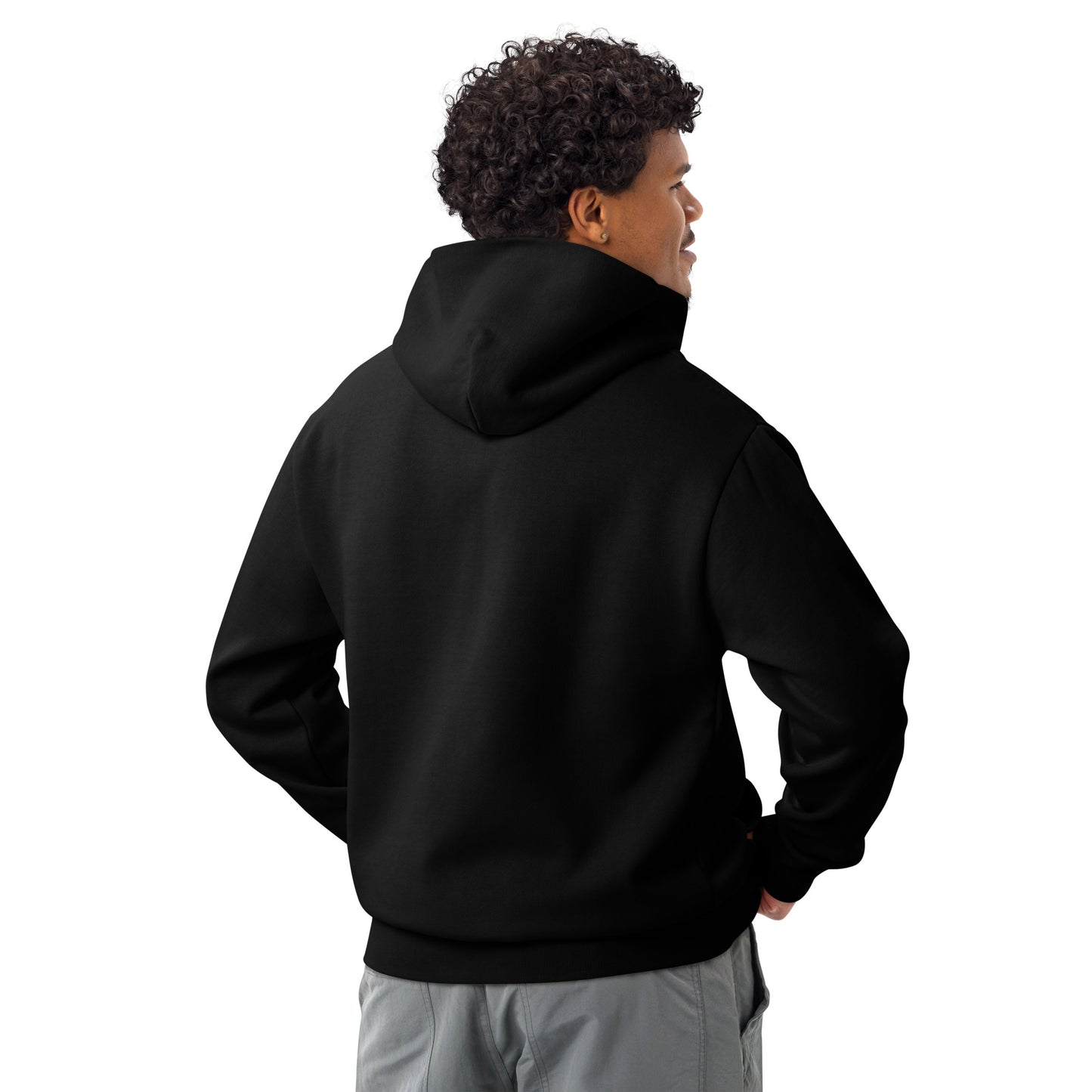 Hoodie Negro "SINCE" (420g)
