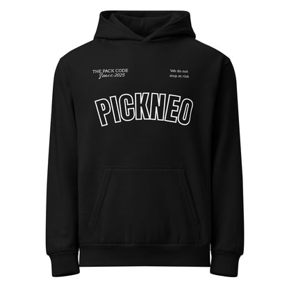 Hoodie Negro "SINCE" (420g)