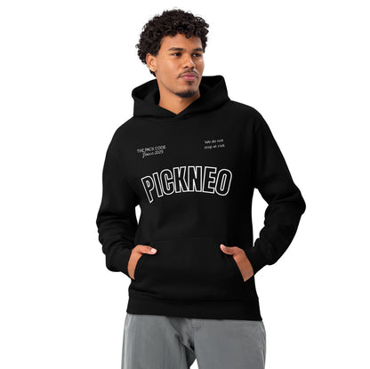Hoodie Negro "SINCE" (420g)
