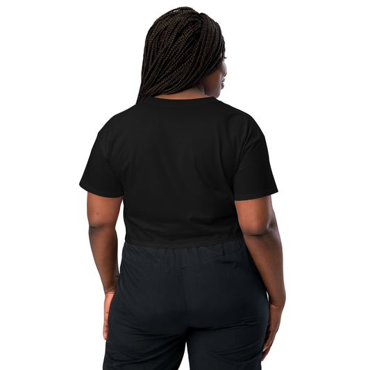 Crop Top Negro "CLUB" (165g)